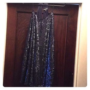 Sequin slip dress